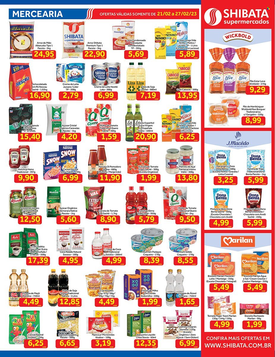 Folheto Shibata Supermercados - 21/02/2023 - 27/02/2023. Página 2
