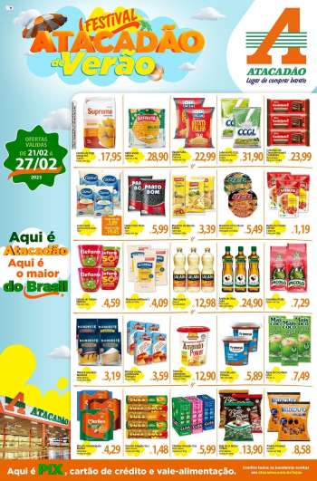 Folheto Atacadão - 21/02/2023 - 27/02/2023.