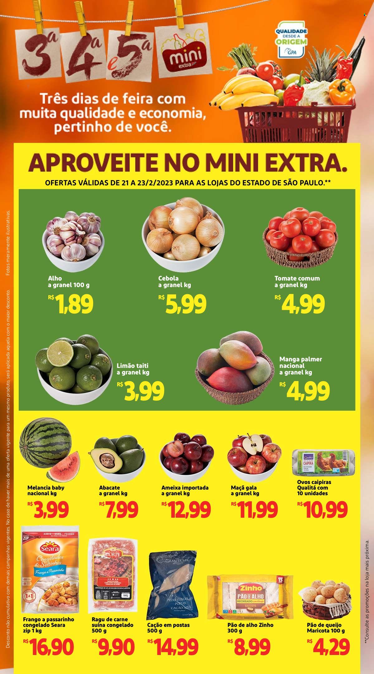 Folheto Mini Extra - 21/02/2023 - 23/02/2023. Página 1