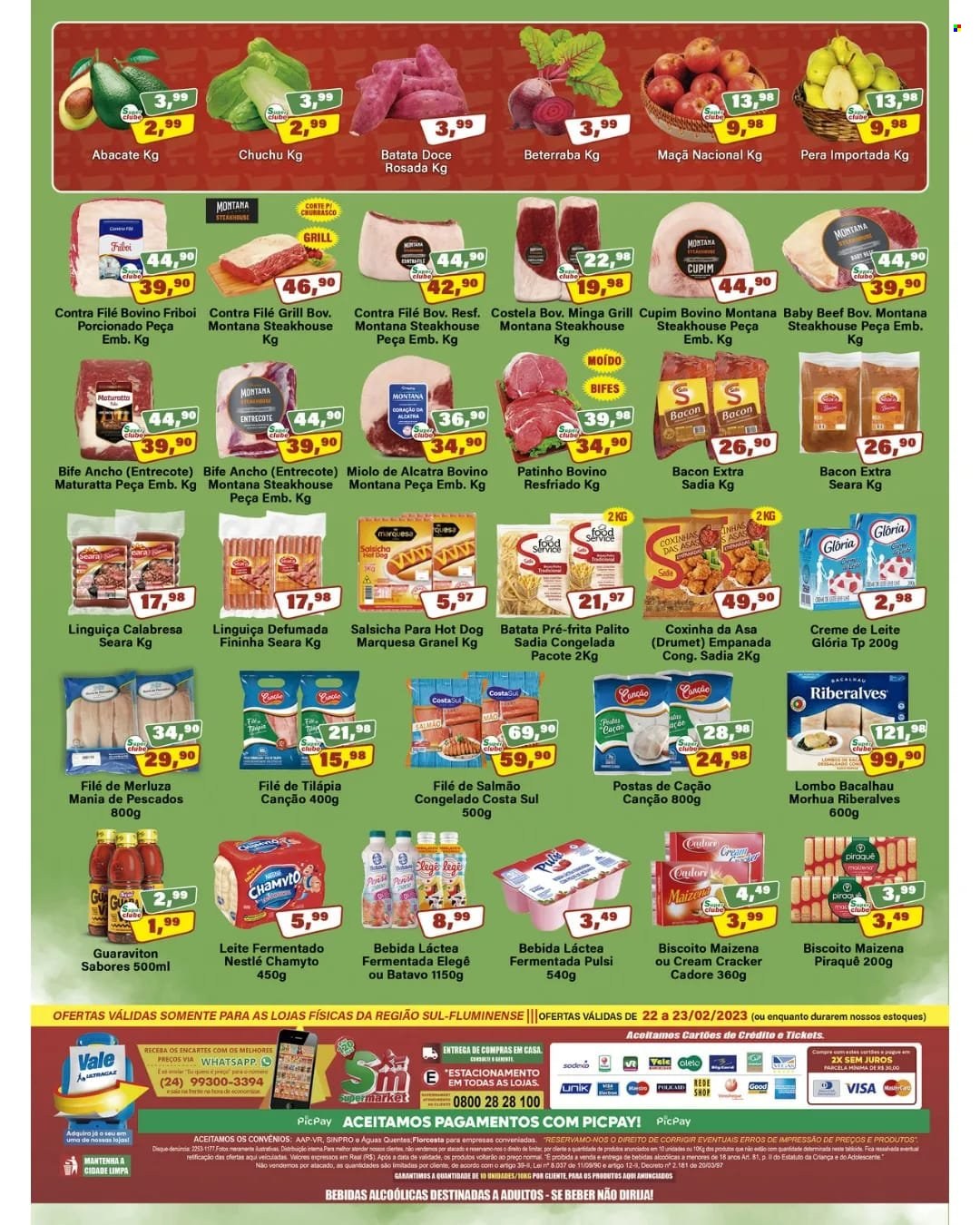 Folheto Rede Supermarket - 22/02/2023 - 23/02/2023. Página 2