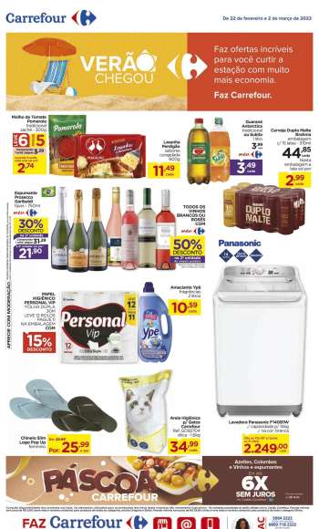 Folheto Carrefour Hiper - 22/02/2023 - 02/03/2023.