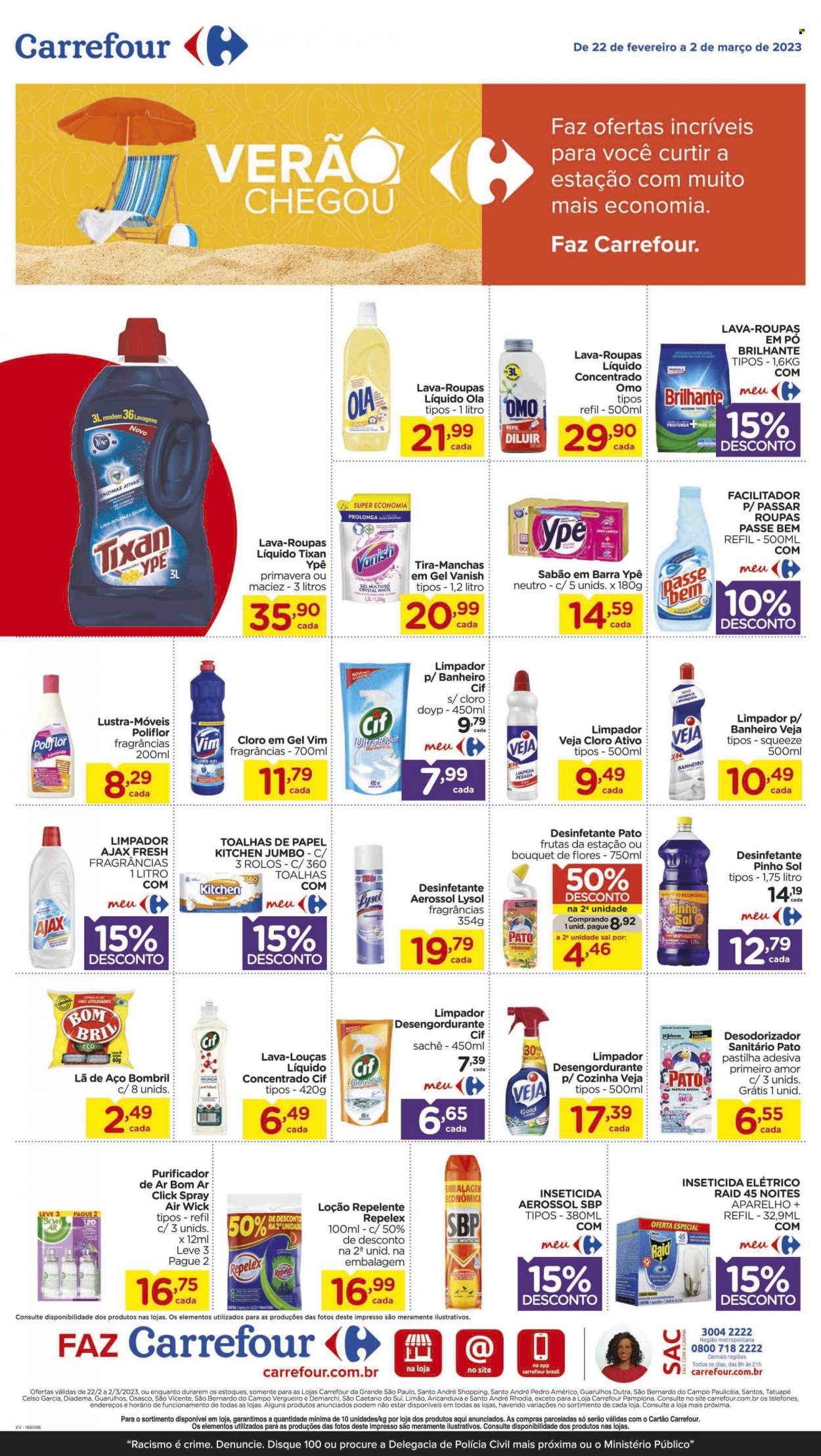 Folheto Carrefour Hiper - 22/02/2023 - 02/03/2023. Página 8