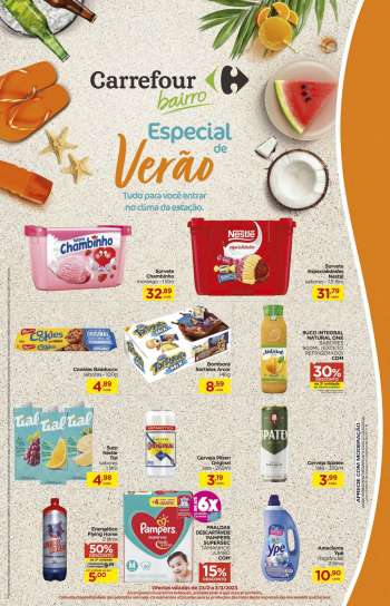 Folheto Carrefour Bairro - 23/02/2023 - 02/03/2023.