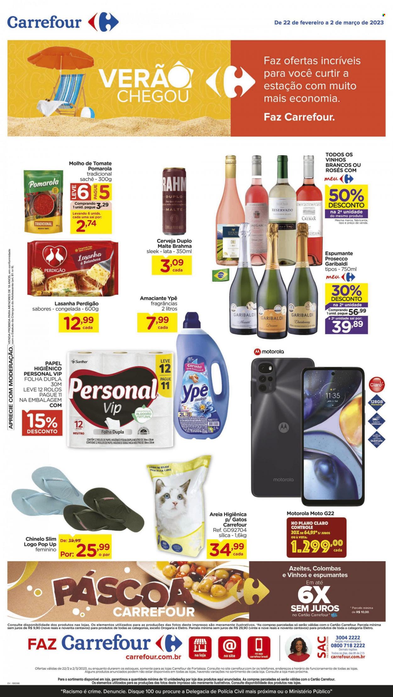 Folheto Carrefour Hiper - 22/02/2023 - 02/03/2023. Página 1