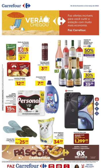 Folheto Carrefour Hiper - 22/02/2023 - 02/03/2023.