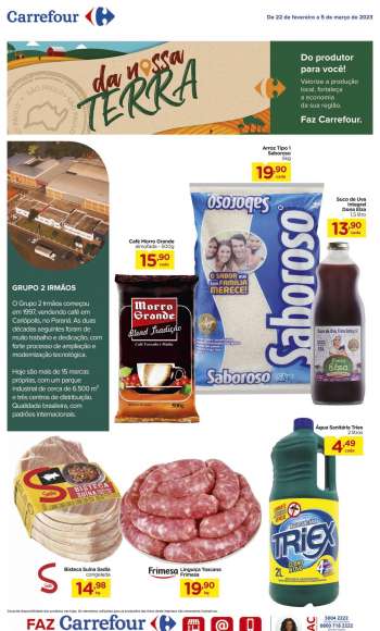 Folheto Carrefour Hiper - 22/02/2023 - 05/03/2023.