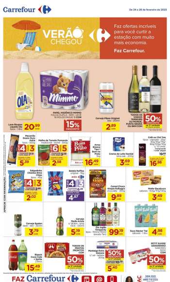 Folheto Carrefour Hiper - 24/02/2023 - 26/02/2023.