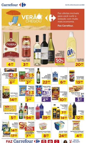 Folheto Carrefour Hiper - 24/02/2023 - 26/02/2023.