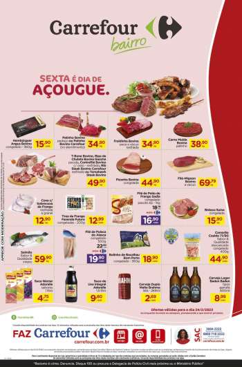 Folheto Carrefour Bairro - 24/02/2023 - 24/02/2023.