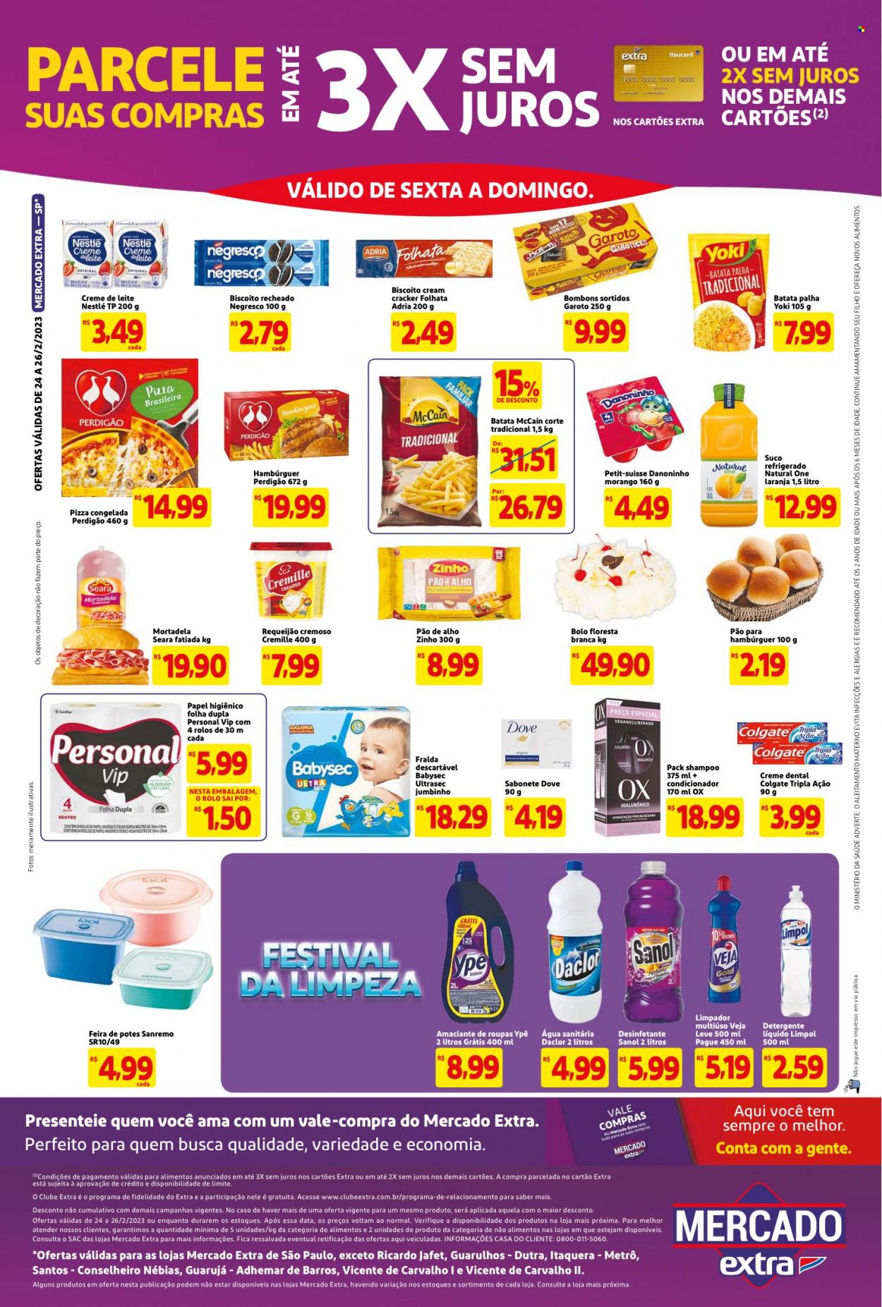 Folheto Mercado Extra - 24/02/2023 - 26/02/2023. Página 2