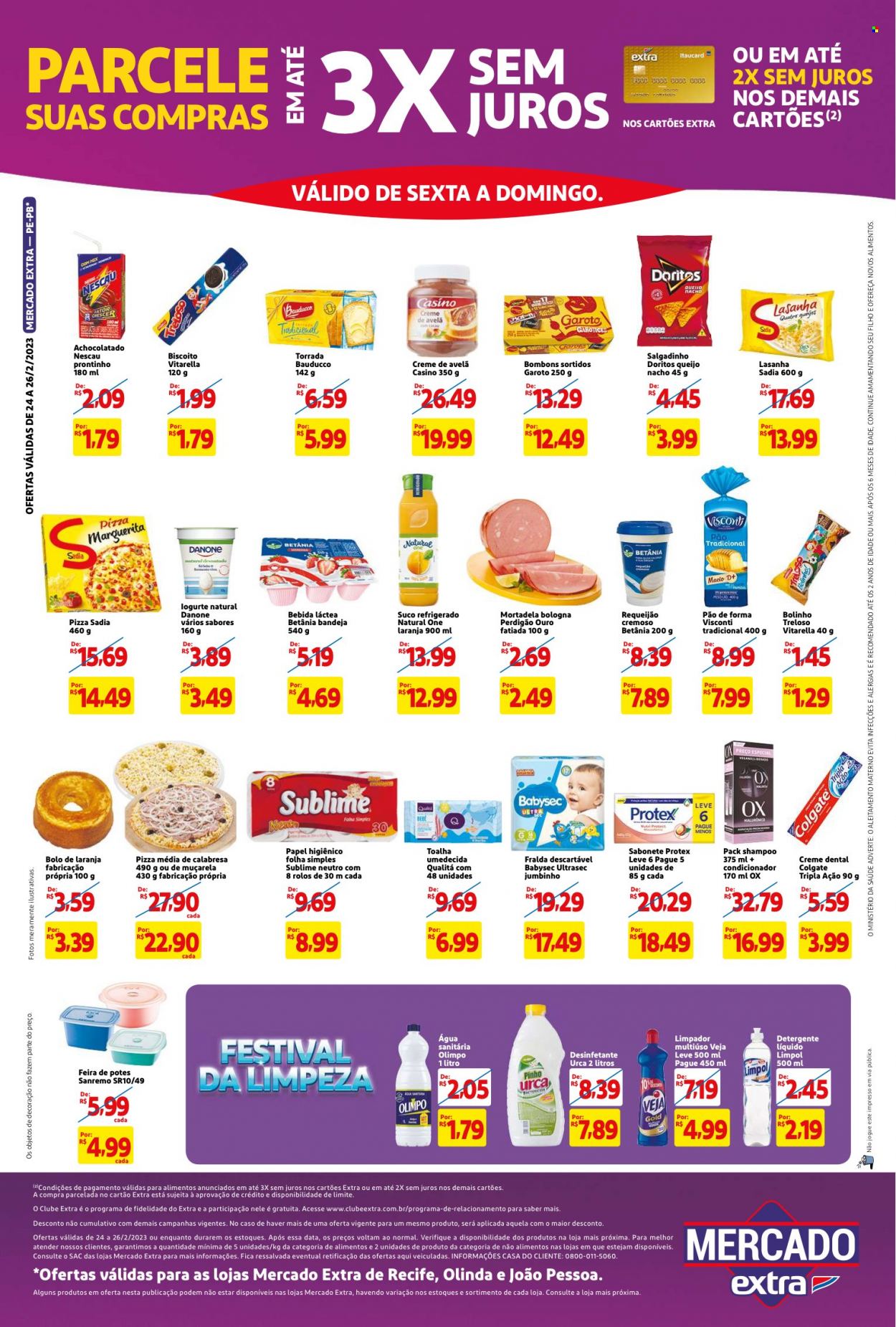Folheto Mercado Extra - 24/02/2023 - 26/02/2023. Página 2
