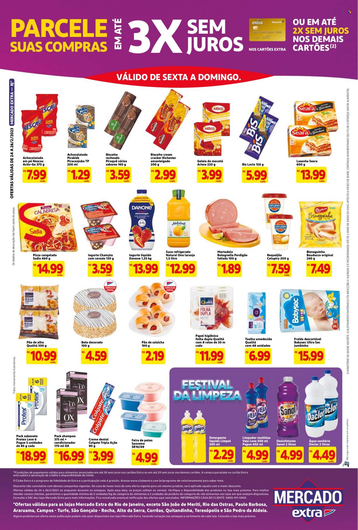 Folheto Mercado Extra - 24/02/2023 - 26/02/2023. Página 2