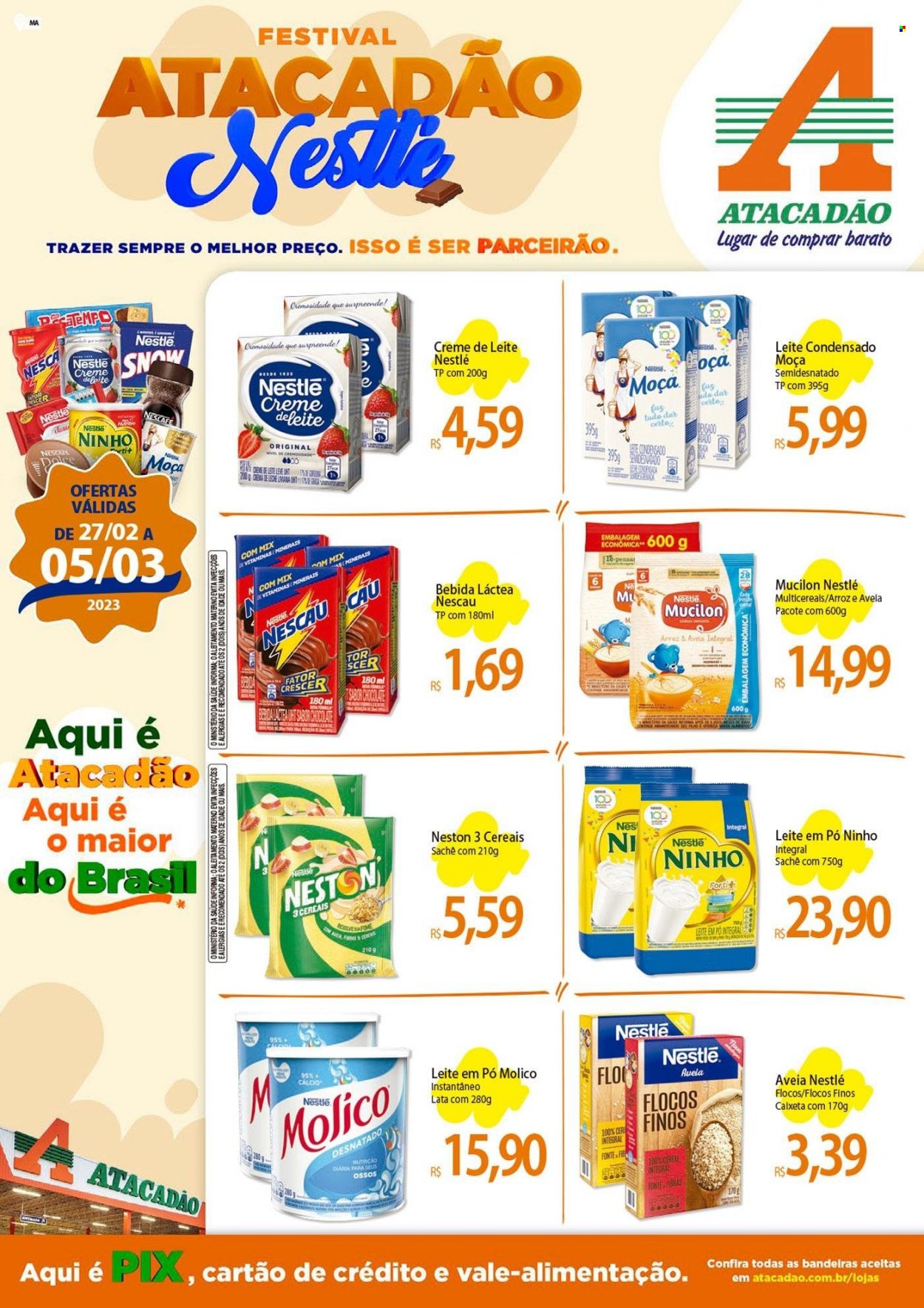 Folheto Atacadão - 27/02/2023 - 05/03/2023. Página 1