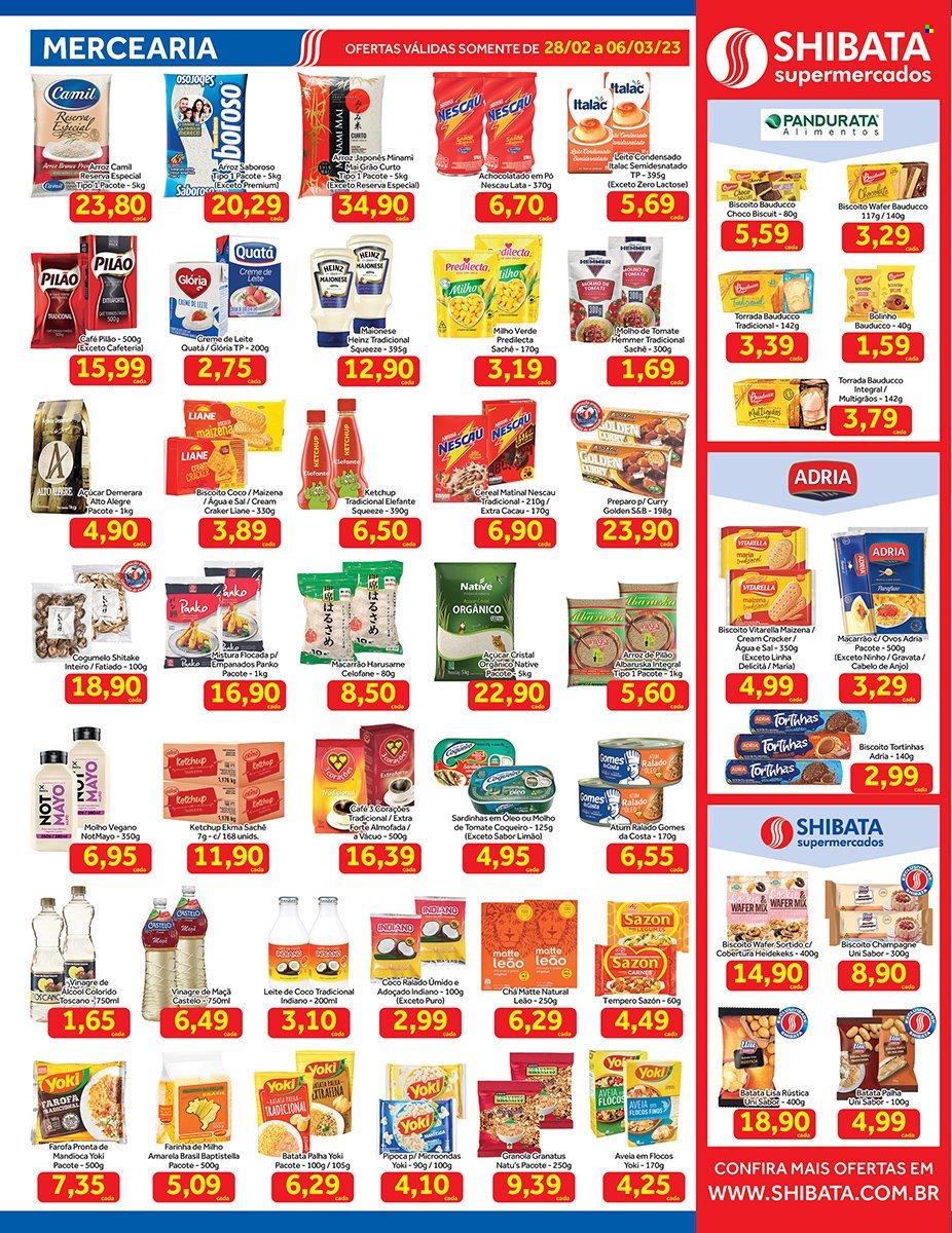 Folheto Shibata Supermercados - 28/02/2023 - 06/03/2023. Página 2