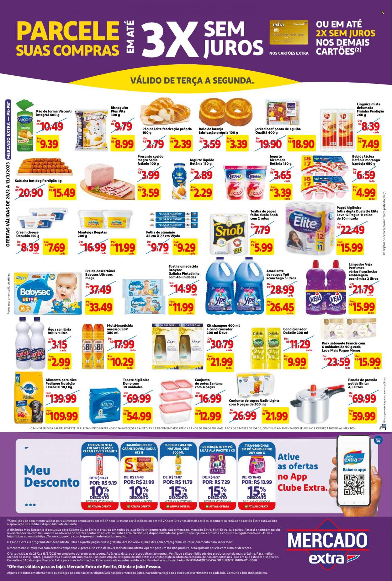 Folheto Mercado Extra - 28/02/2023 - 13/03/2023. Página 2