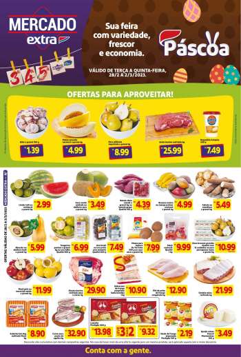 Folheto Mercado Extra - 28/02/2023 - 02/03/2023.
