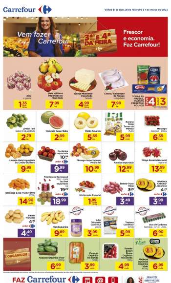 Folheto Carrefour Hiper - 28/02/2023 - 01/03/2023.