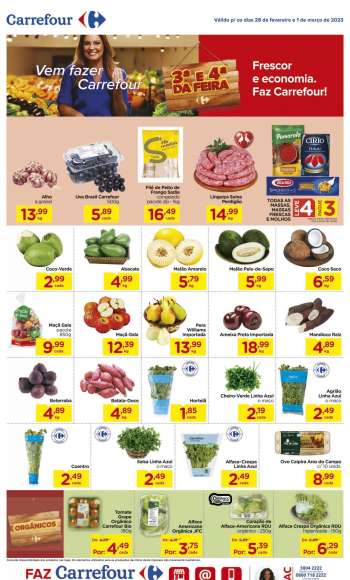 Folheto Carrefour Hiper - 28/02/2023 - 01/03/2023.