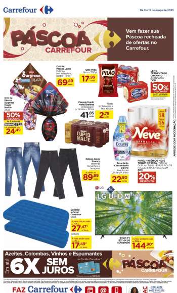 Folheto Carrefour Hiper - 03/03/2023 - 15/03/2023.