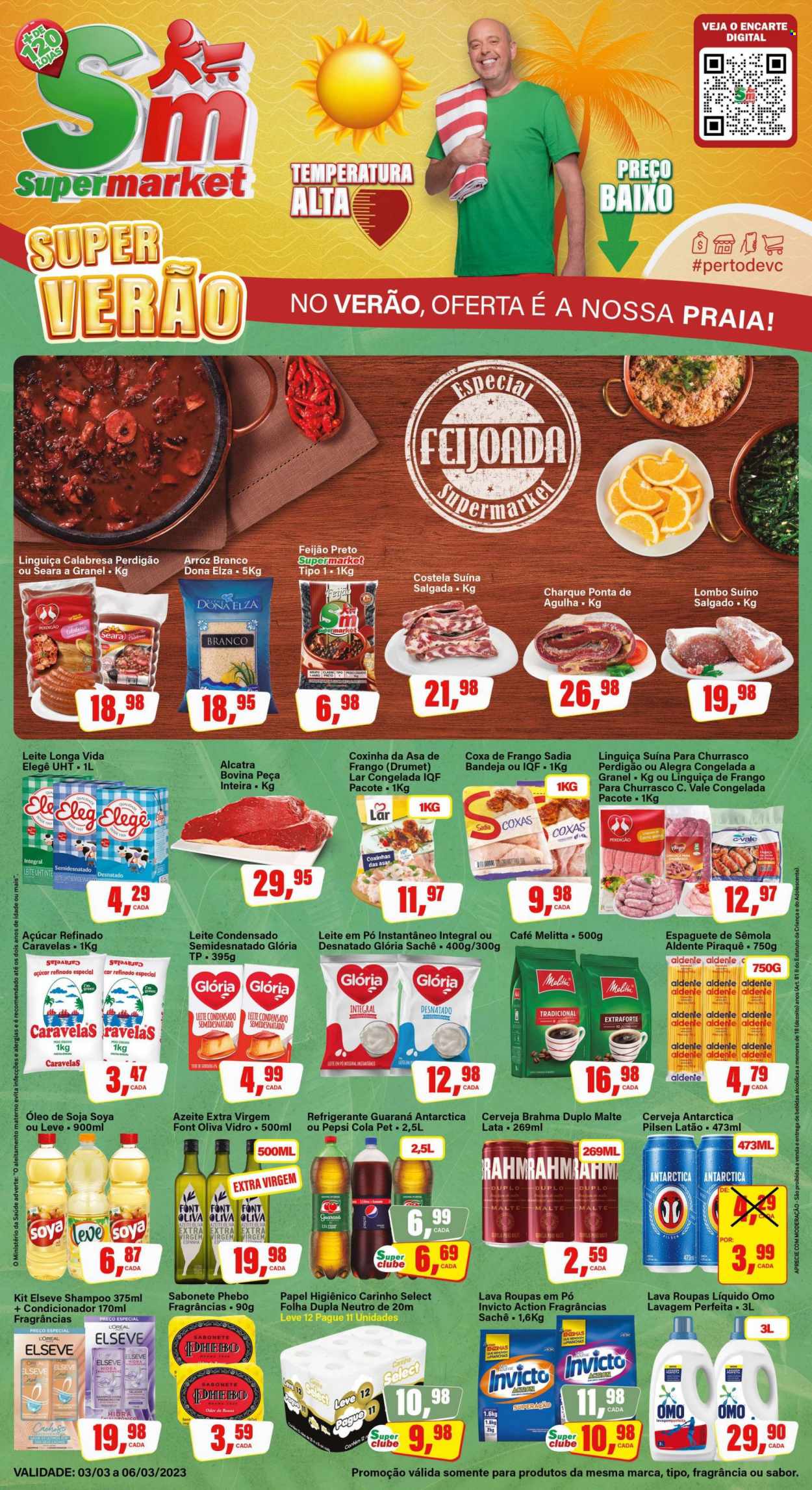 Folheto Rede Supermarket - 03/03/2023 - 06/03/2023. Página 1