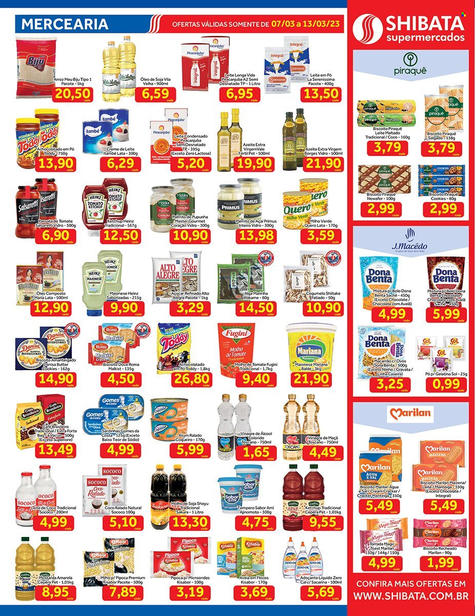 Folheto Shibata Supermercados - 07/03/2023 - 13/03/2023. Página 2