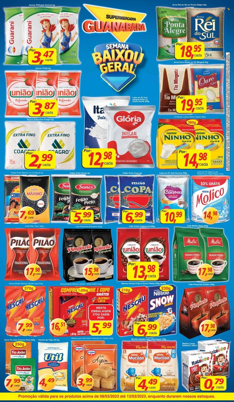 Folheto Supermercados Guanabara - 08/03/2023 - 13/03/2023. Página 2