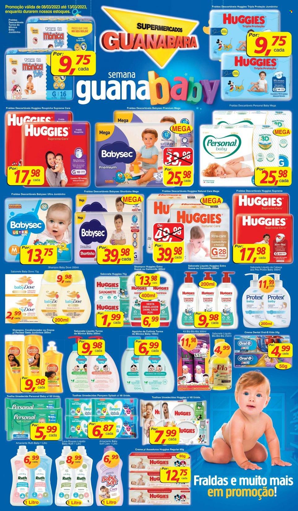 Folheto Supermercados Guanabara - 08/03/2023 - 13/03/2023. Página 12