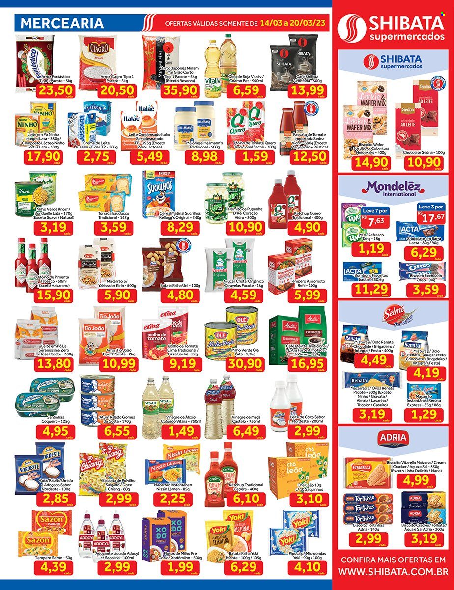 Folheto Shibata Supermercados - 14/03/2023 - 20/03/2023. Página 2