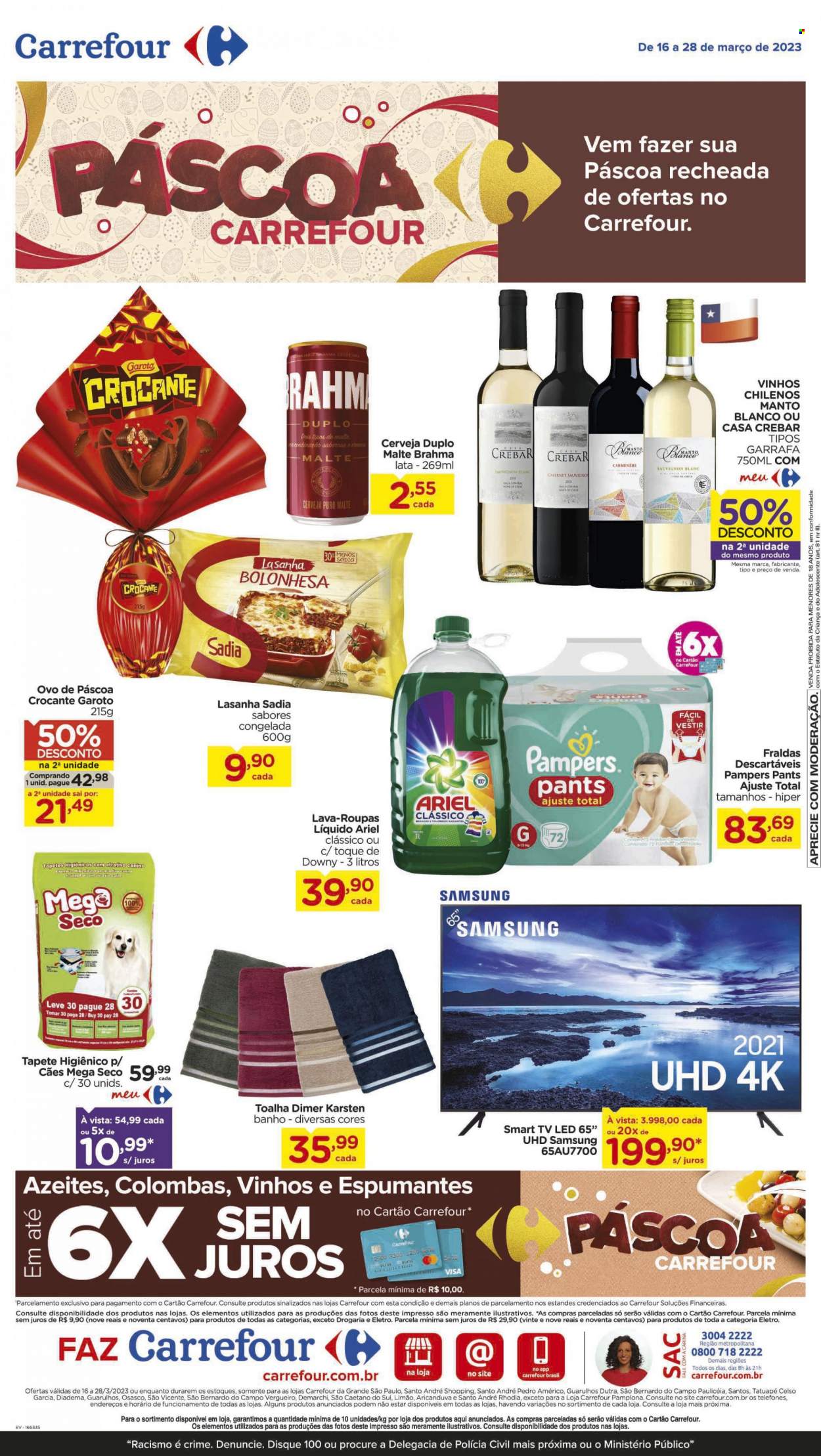 Folheto Carrefour Hiper - 16/03/2023 - 28/03/2023. Página 1