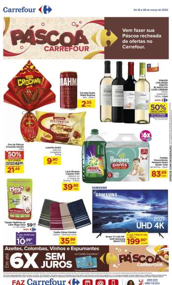 Folheto Carrefour Hiper - 16/03/2023 - 28/03/2023.