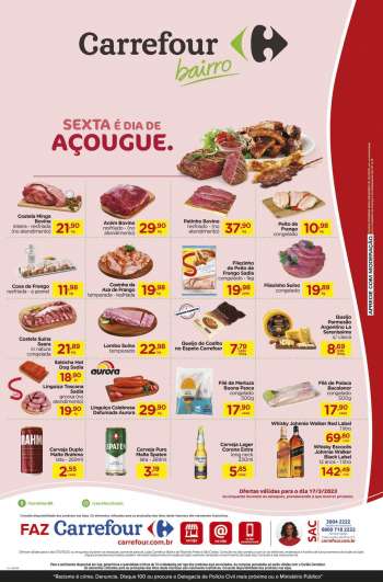 Folheto Carrefour Bairro - 17/03/2023 - 17/03/2023.