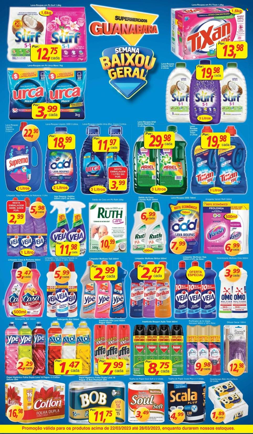 Folheto Supermercados Guanabara - 22/03/2023 - 28/03/2023. Página 8