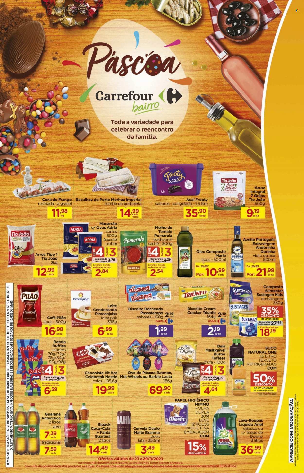 Folheto Carrefour Bairro - 23/03/2023 - 29/03/2023. Página 1