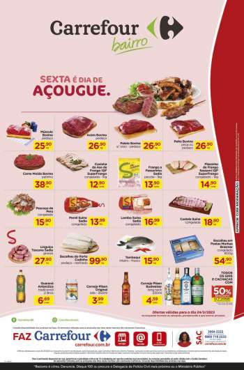 Folheto Carrefour Bairro - 24/03/2023 - 24/03/2023.
