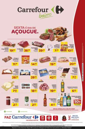Folheto Carrefour Bairro - 24/03/2023 - 24/03/2023.