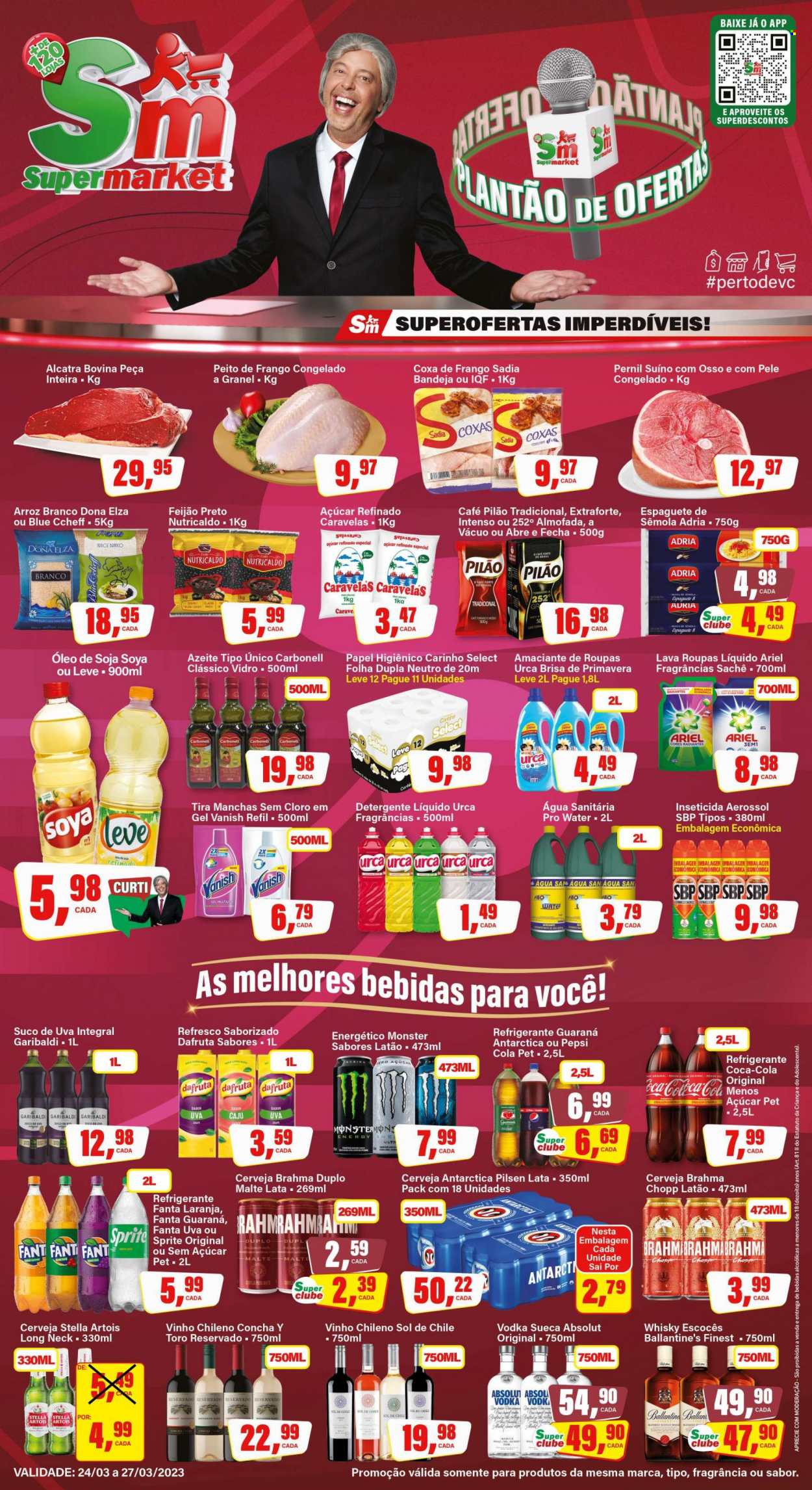 Folheto Rede Supermarket - 24/03/2023 - 27/03/2023. Página 1