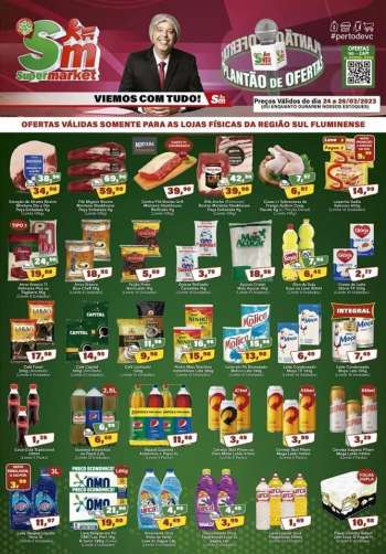 Folheto Rede Supermarket - 24/03/2023 - 26/03/2023.