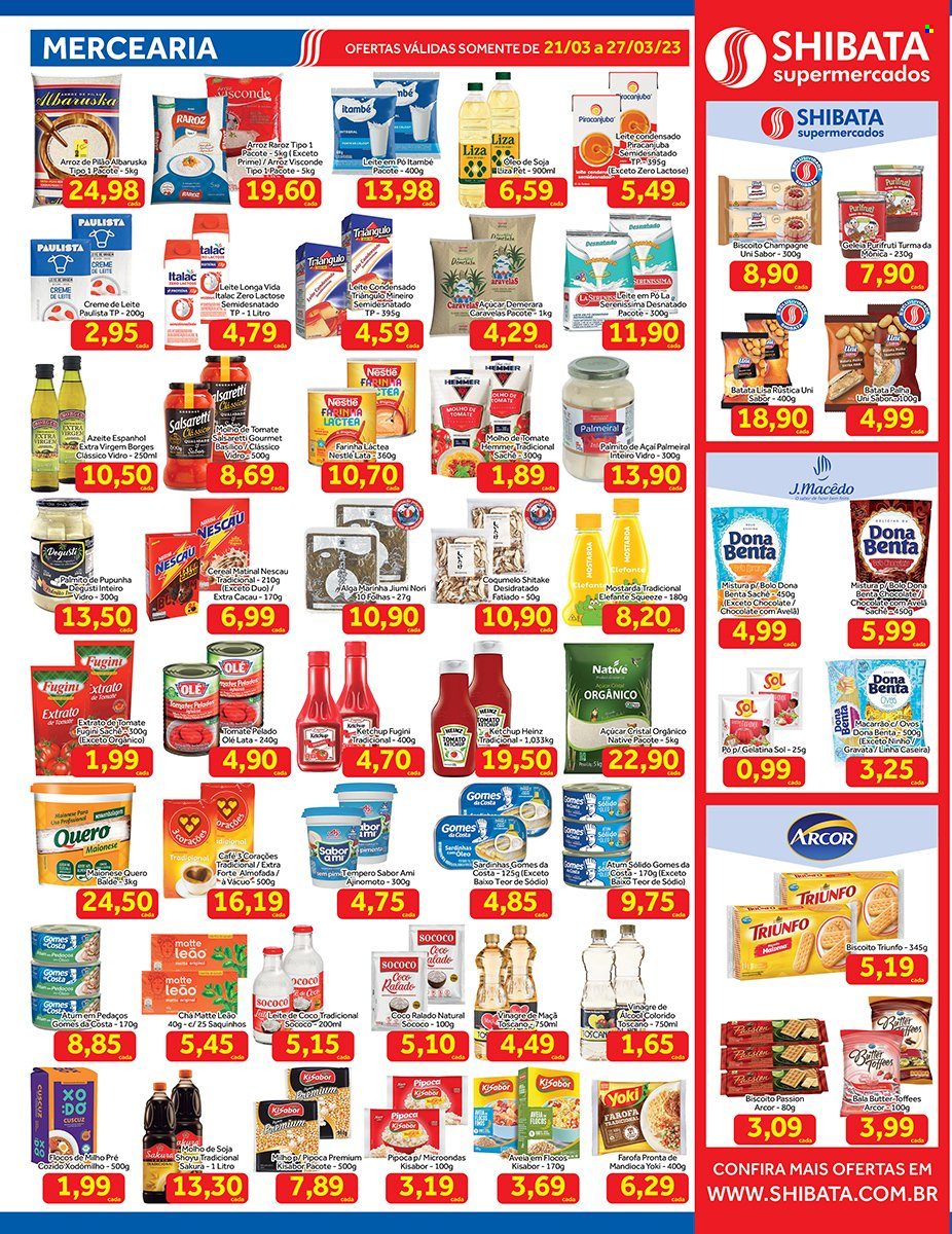Folheto Shibata Supermercados - 27/03/2023 - 07/04/2023. Página 2