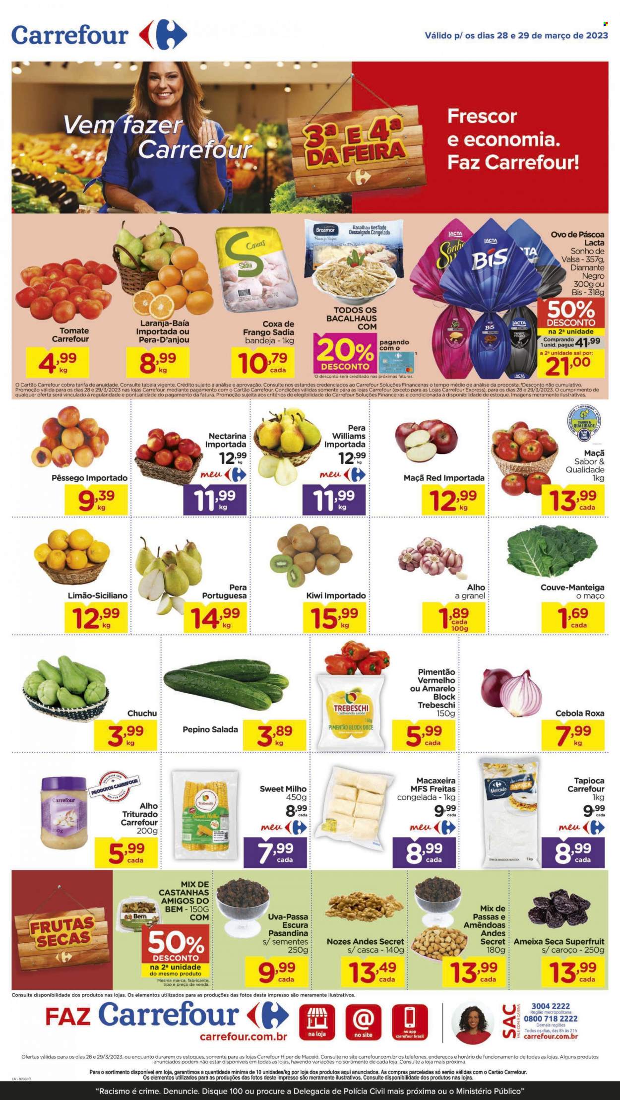 Folheto Carrefour Hiper - 28/03/2023 - 29/03/2023. Página 1