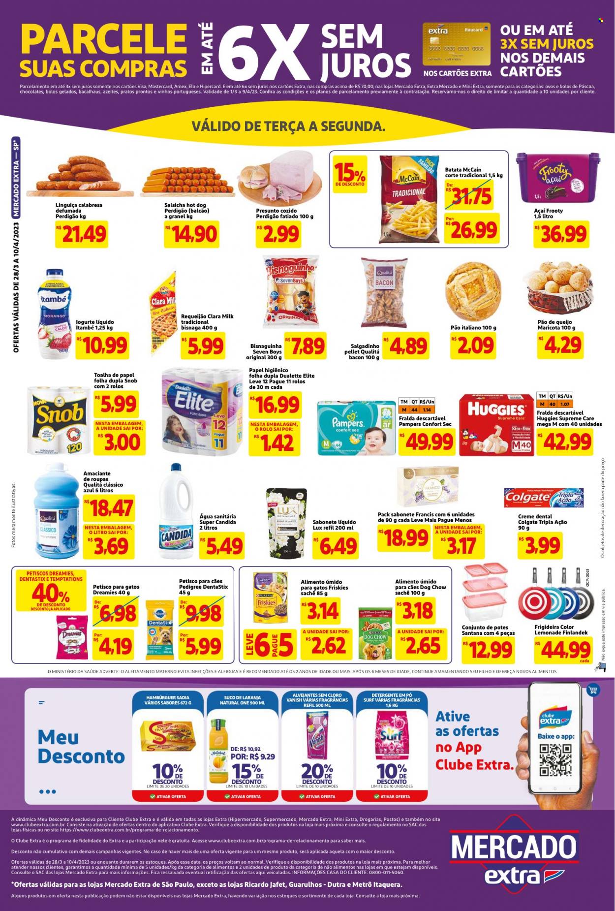 Folheto Mercado Extra - 28/03/2023 - 10/04/2023. Página 2