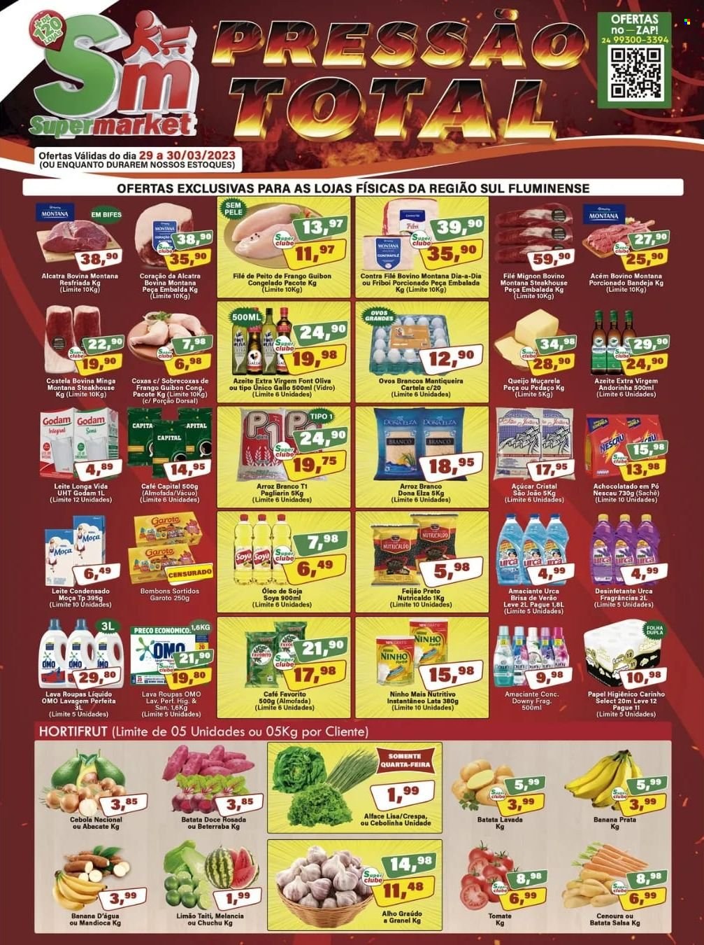 Folheto Rede Supermarket - 29/03/2023 - 30/03/2023. Página 1