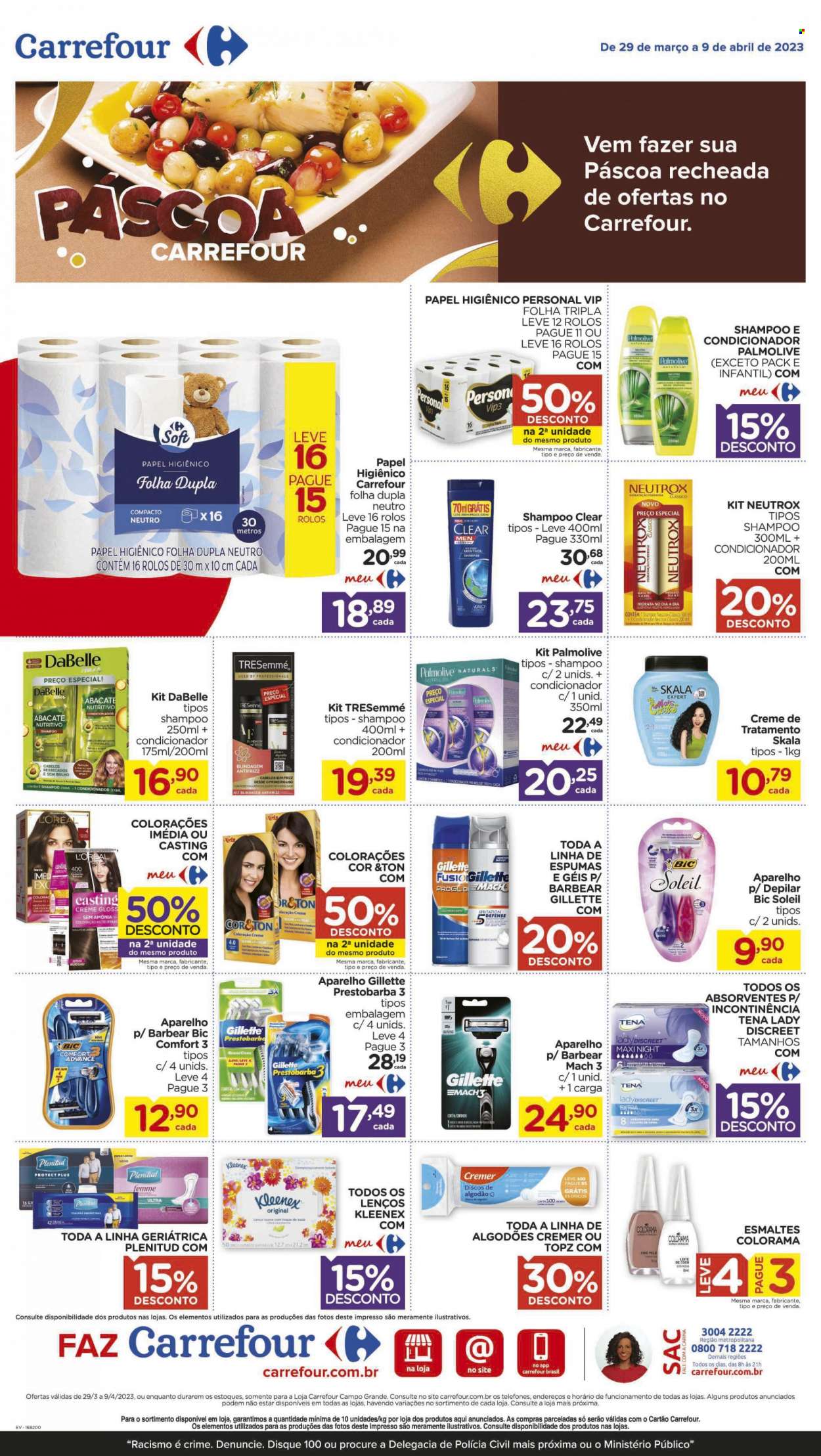 Folheto Carrefour Hiper - 29/03/2023 - 09/04/2023. Página 10