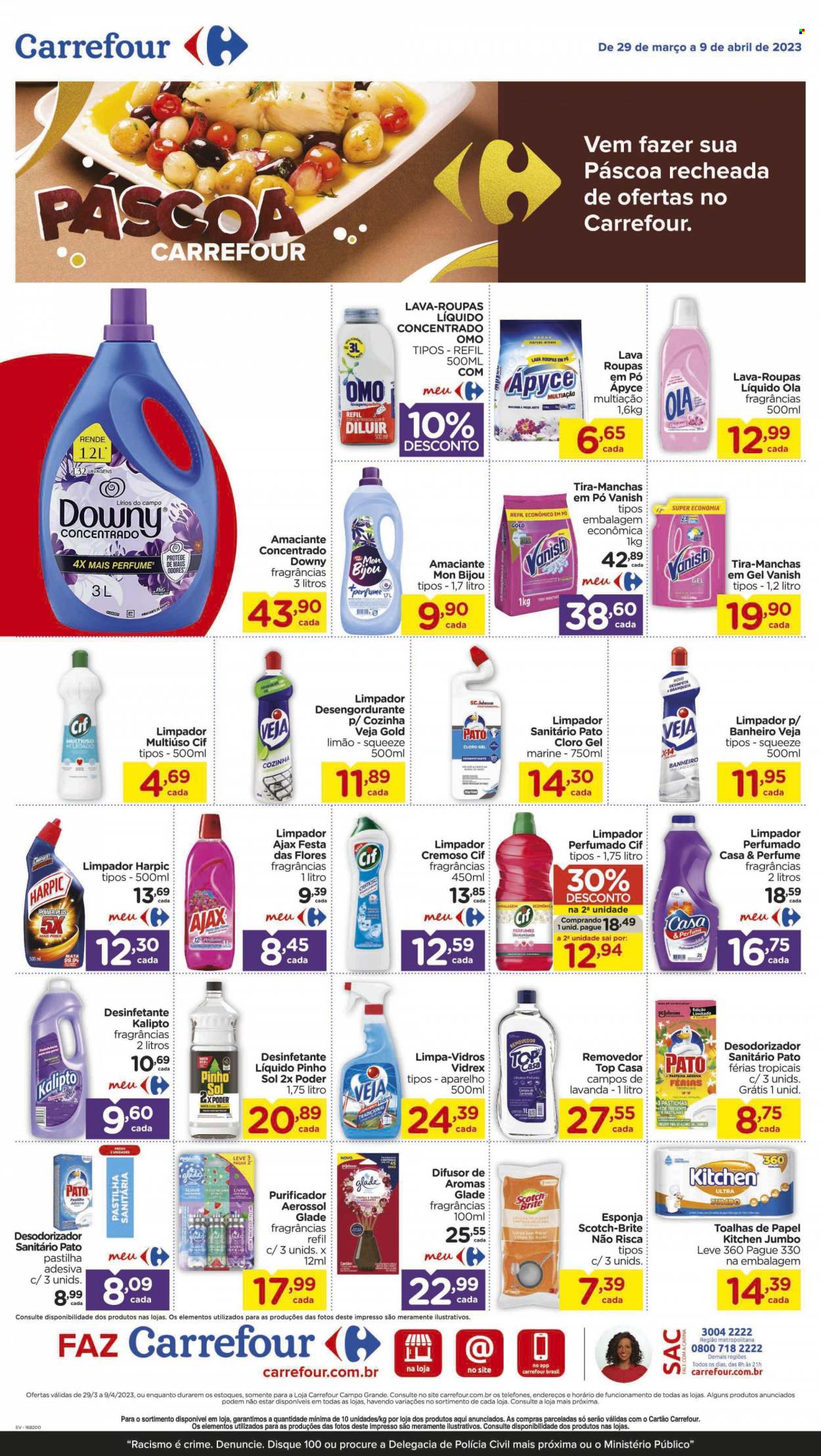 Folheto Carrefour Hiper - 29/03/2023 - 09/04/2023. Página 12