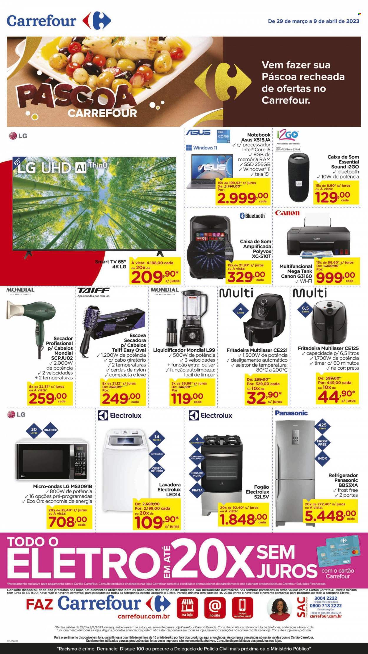 Folheto Carrefour Hiper - 29/03/2023 - 09/04/2023. Página 14