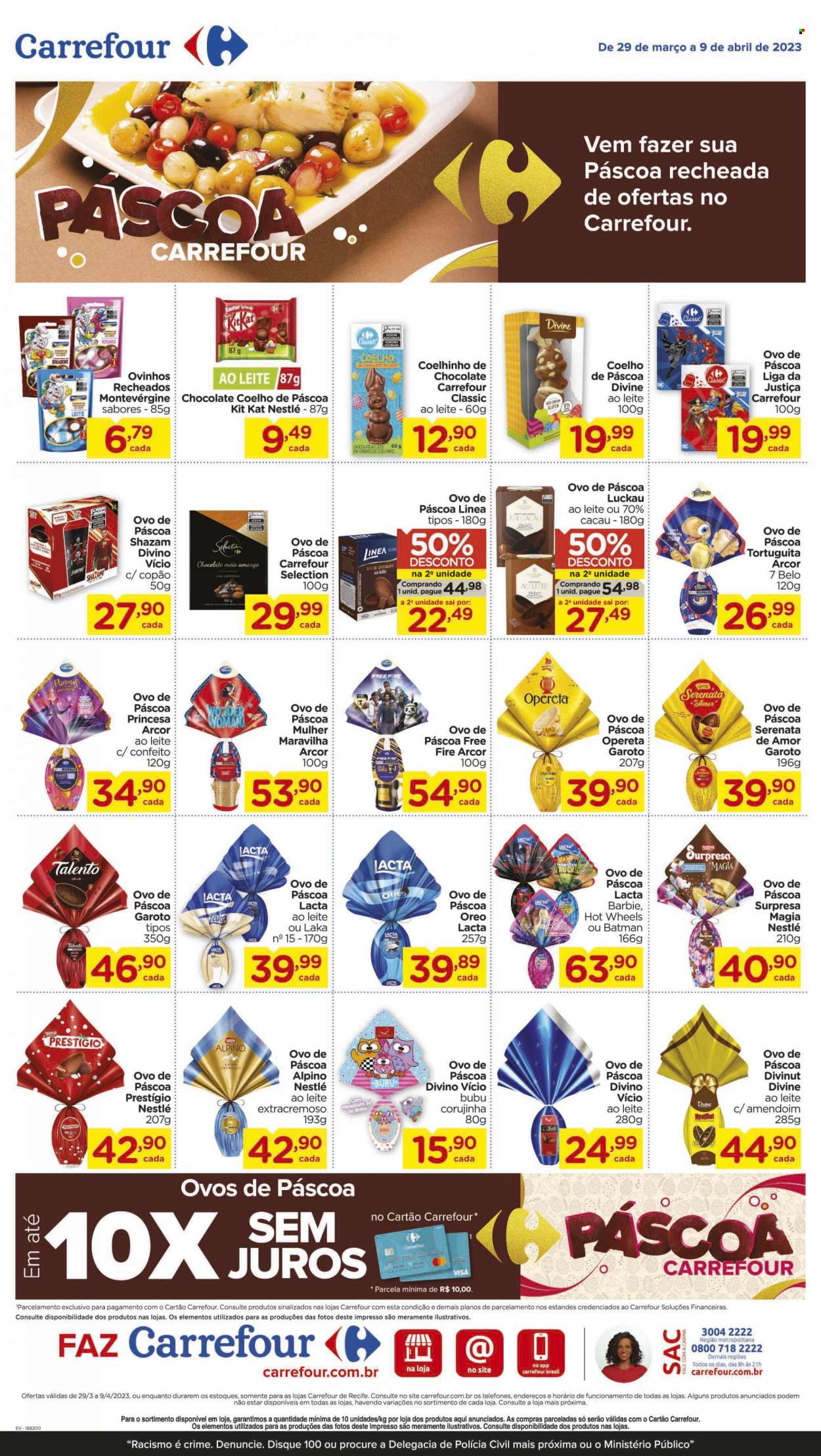 Folheto Carrefour Hiper - 29/03/2023 - 09/04/2023. Página 2
