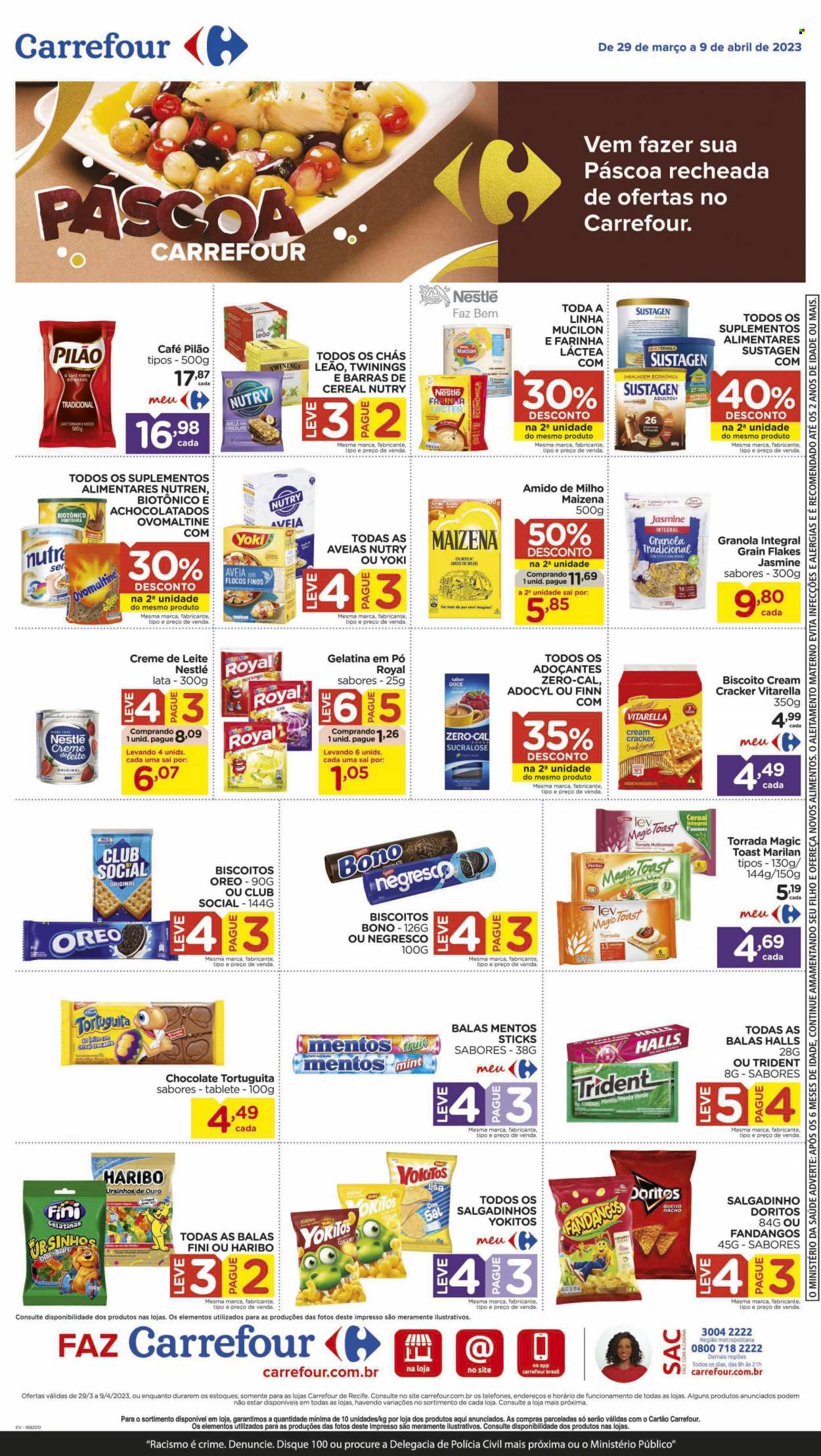 Folheto Carrefour Hiper - 29/03/2023 - 09/04/2023. Página 4