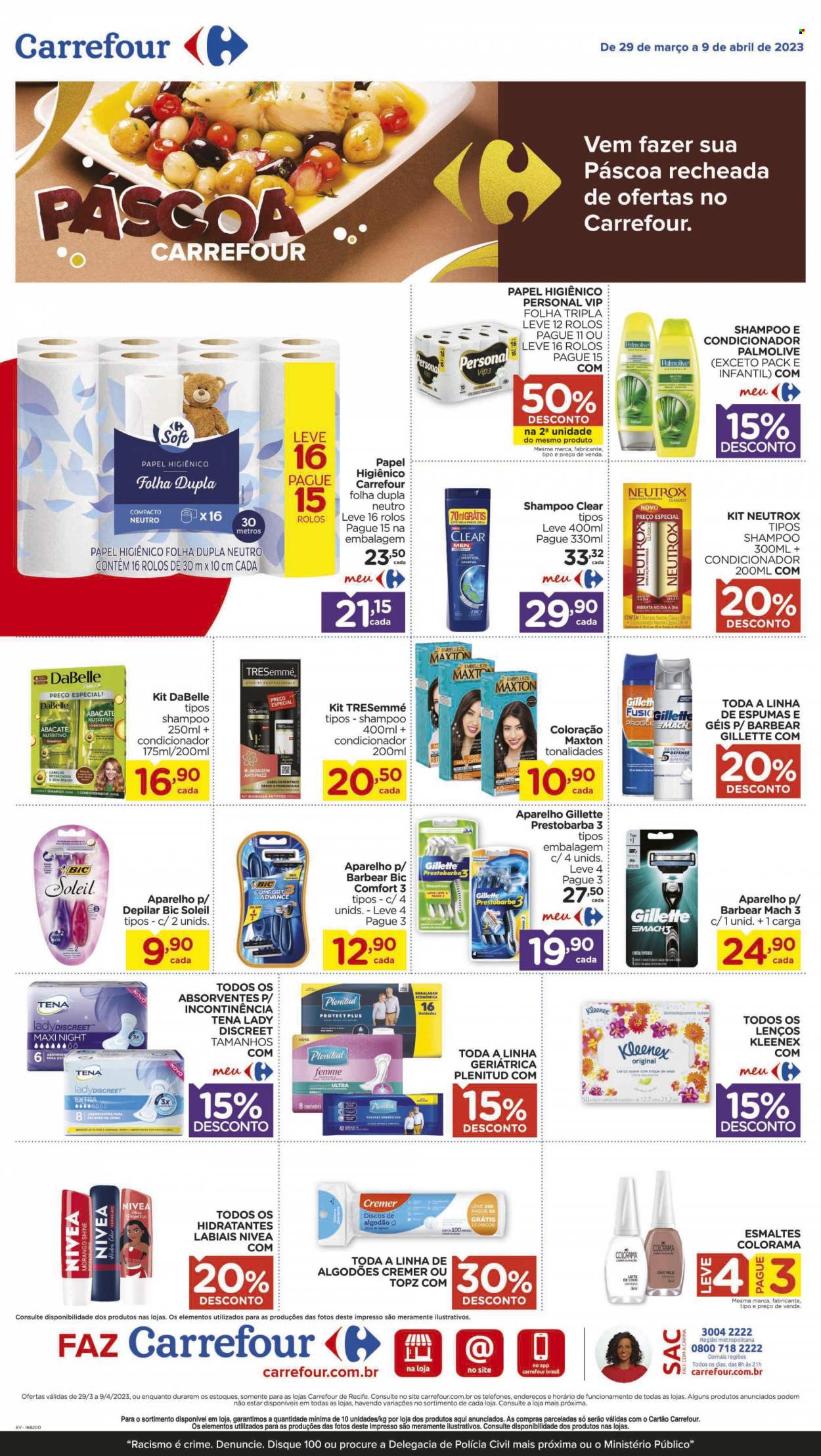 Folheto Carrefour Hiper - 29/03/2023 - 09/04/2023. Página 10