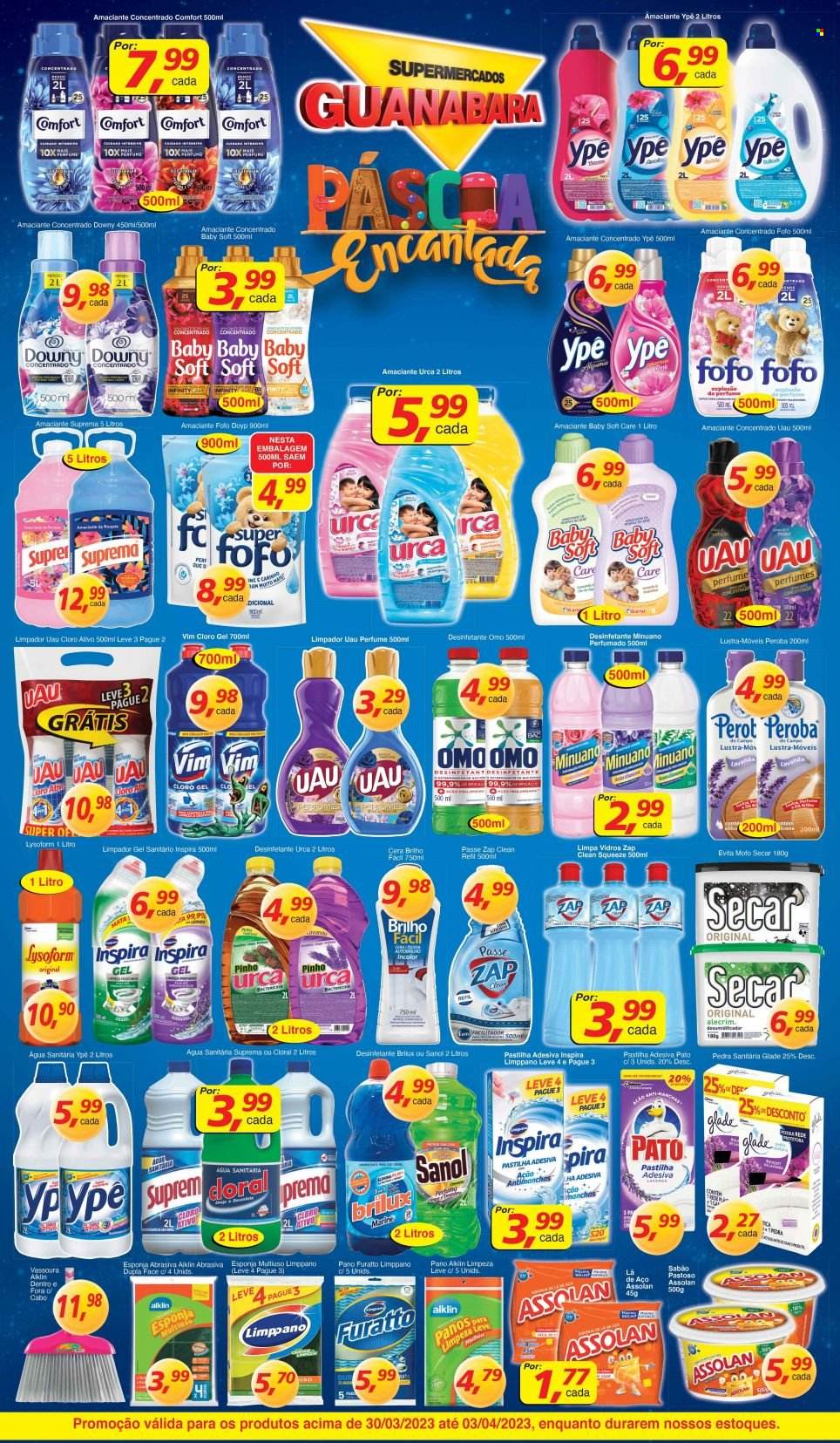 Folheto Supermercados Guanabara - 30/03/2023 - 03/04/2023. Página 7