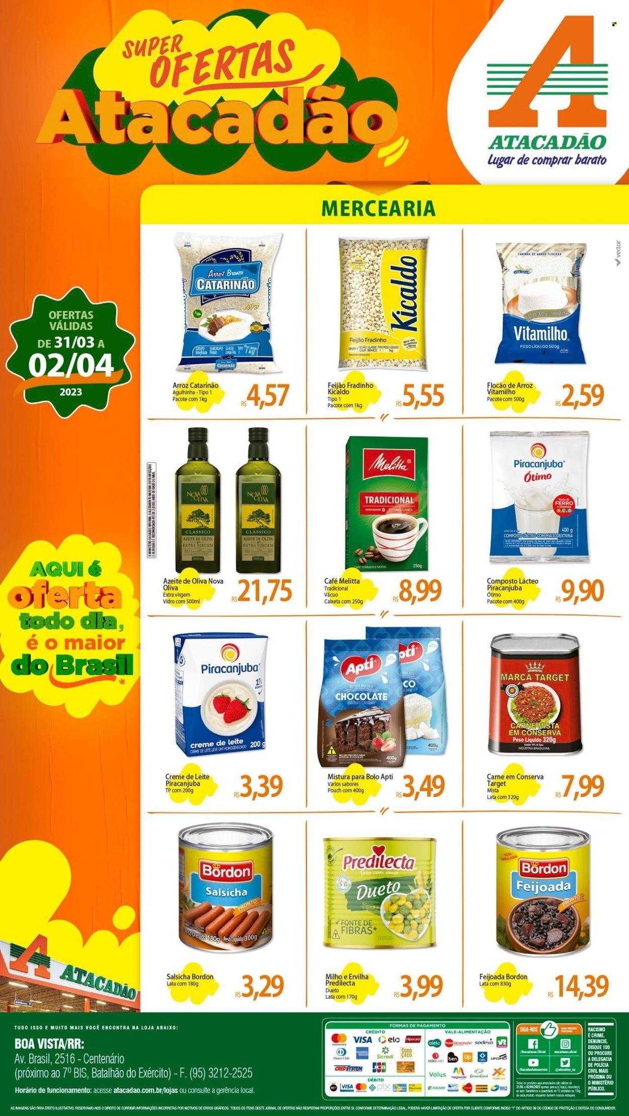 Folheto Atacadão - 31/03/2023 - 02/04/2023. Página 1