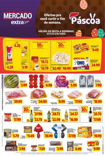 Folheto Mercado Extra - 31/03/2023 - 02/04/2023.